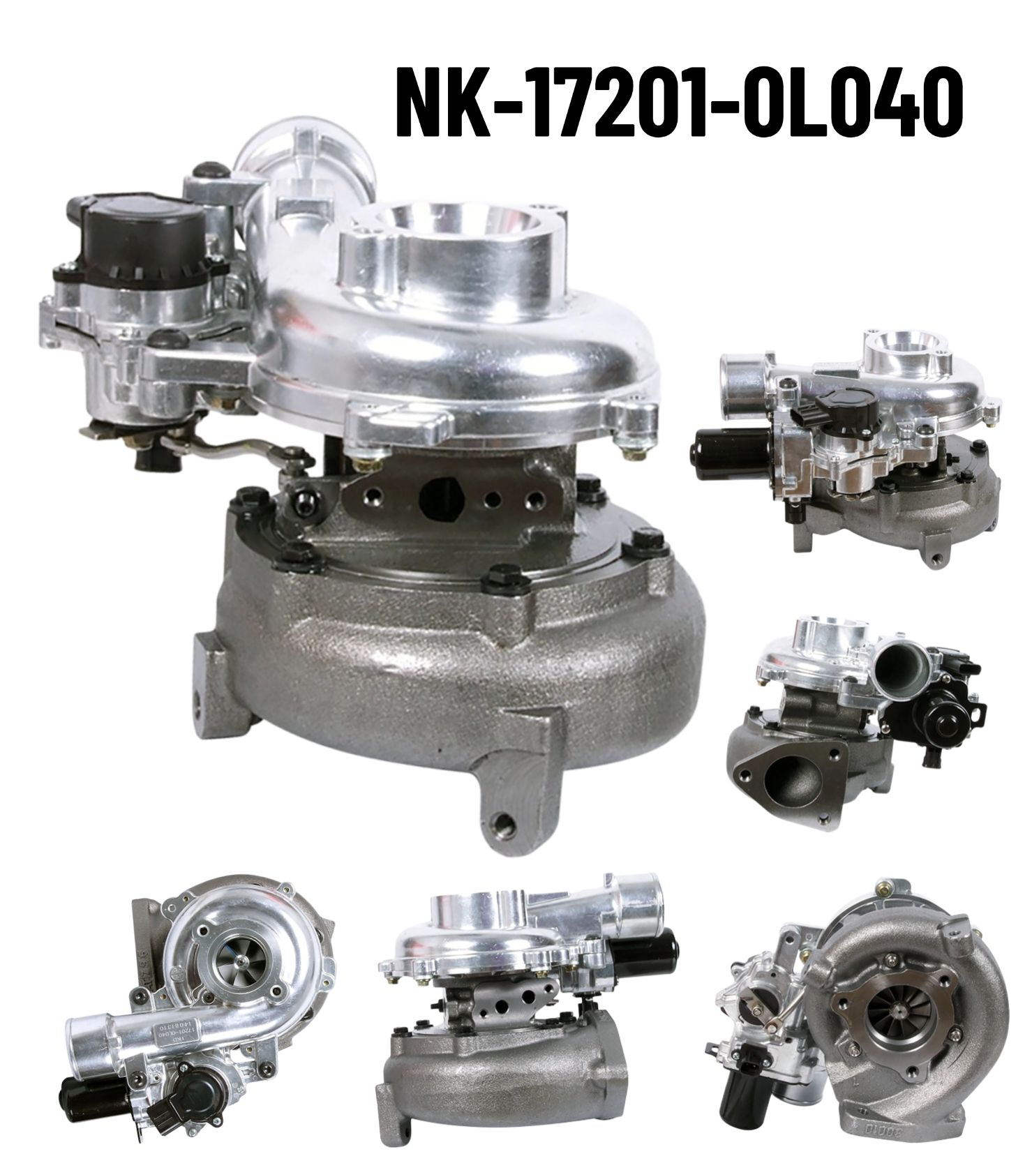 Turbocharger, 17201-0L040 , 1KD