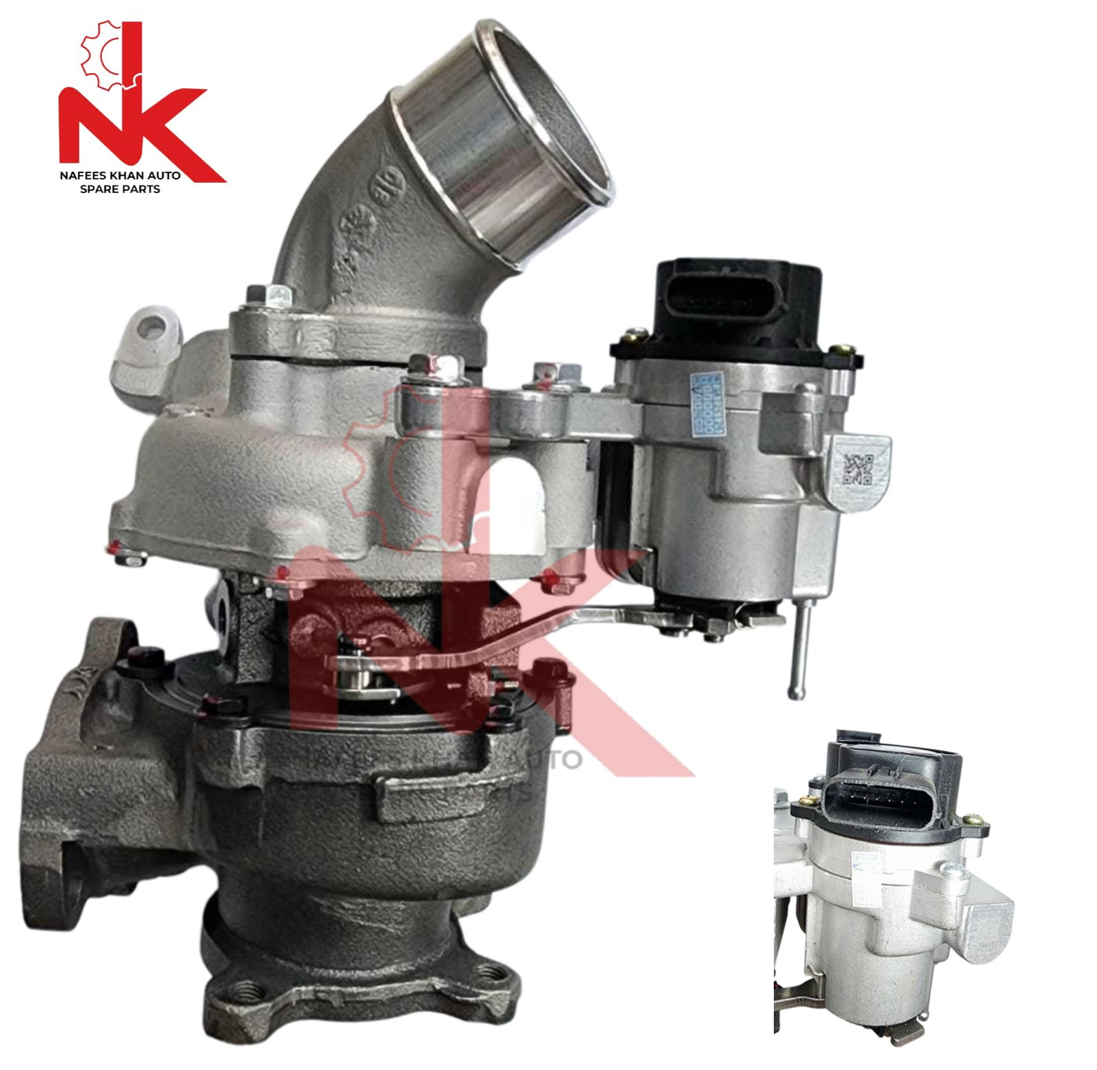 Turbocharger, 17208-51010, 1VD