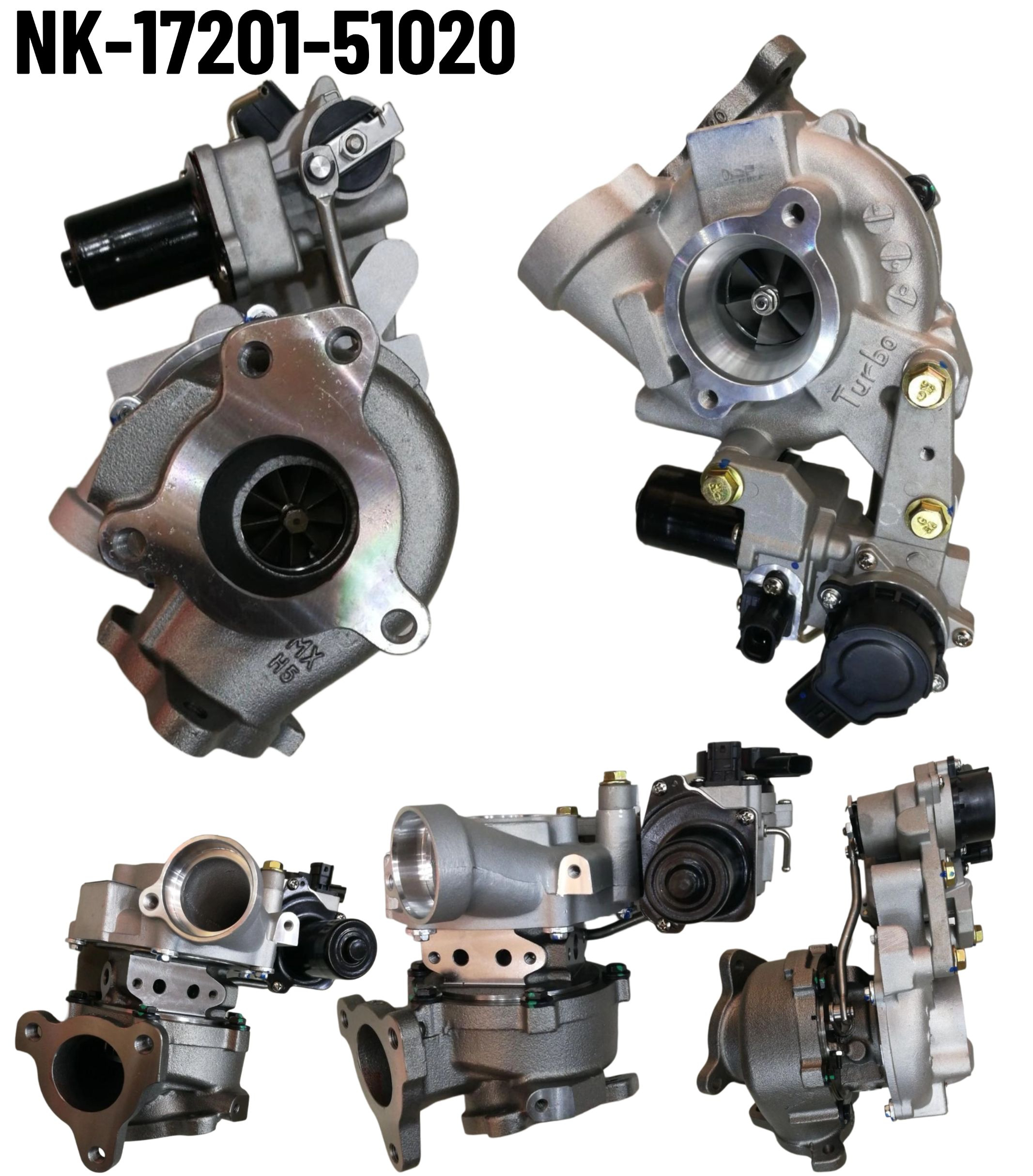 Turbocharger, 17201-51020, 1VD (VB22) RIGHT